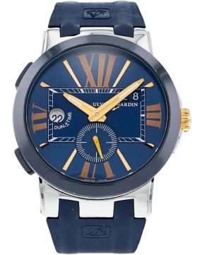 Ulysse Nardin Executive Dual Time  243-00/43-BQ certified Pre-Owned watch