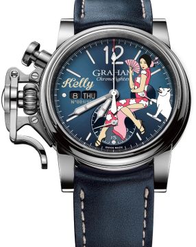 Graham Chronofighter  2CVAS.U08A.L129S certified Pre-Owned watch