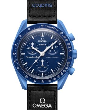 Swatch Moon Swatch  SO33N100 certified Pre-Owned watch