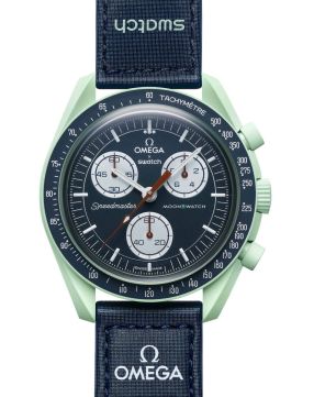 Swatch Moon Swatch  SO33G100 certified Pre-Owned watch